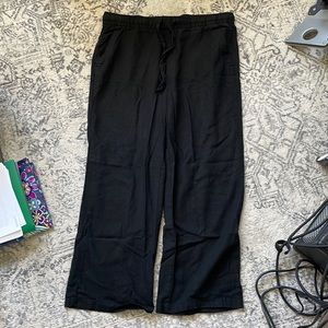Black Linen Pants